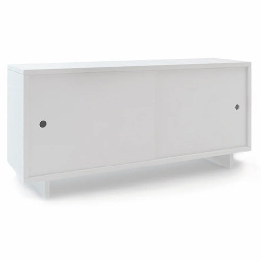 Oeuf Perch Bunk Bed Console, White, 39.25"W x 12"D x 18.5"H