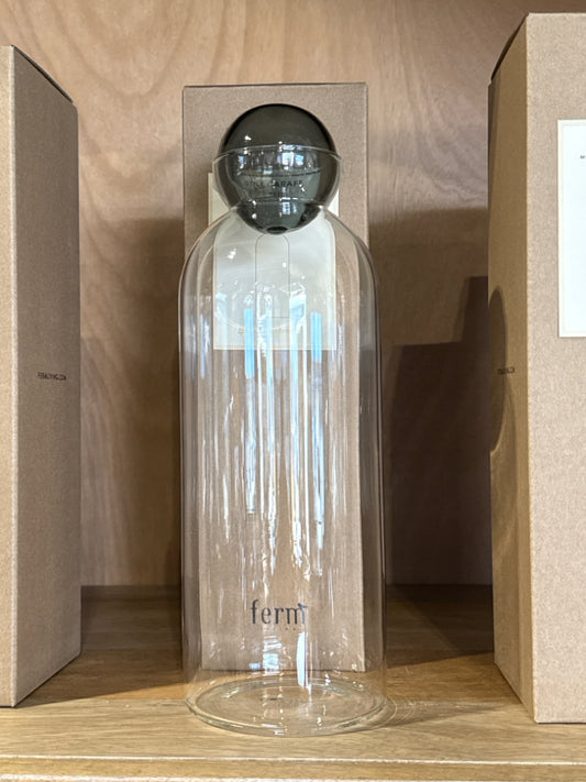 'Still' carafe, NIB, 3.5"W x 3.5"D x 11"H