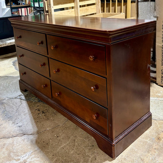 6 Drawer Dresser, Young America, 64" W x 20.74" D x 42" H