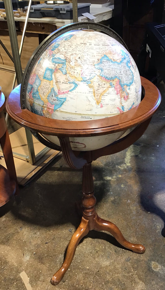 Bombay Co. Standing Globe 44" H x 22" Dia