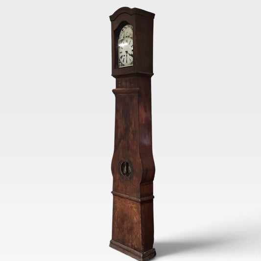 ATQ English/Scottish Longcase clock, c. 1820, decorative only, 17"W x 8"D 88"H