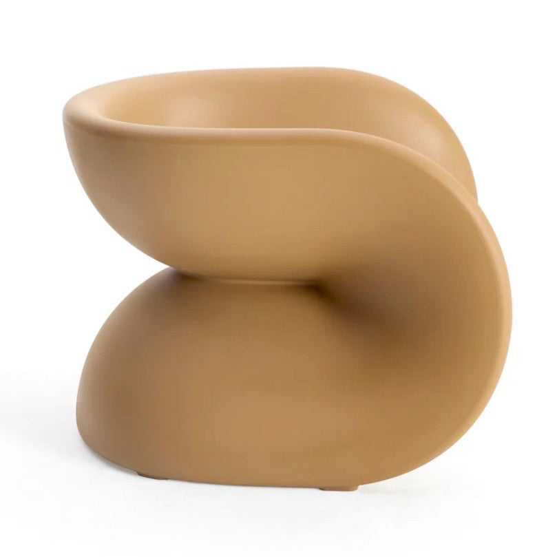 Fortune Lounge Chair - Cookie, 32.5" W x 36.5" D x 29.5" H