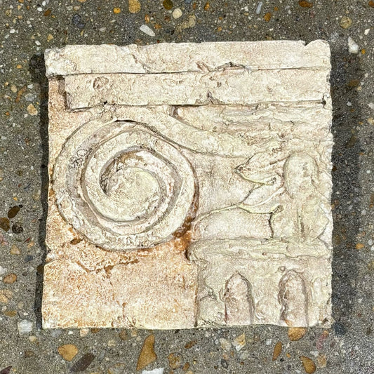 Ionic Resin Wall Plaque 9" W x 1.5" D x 9" H