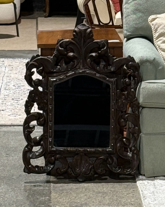 Carved 'wood' mirror, 23"W x 31.5"L x 2"H
