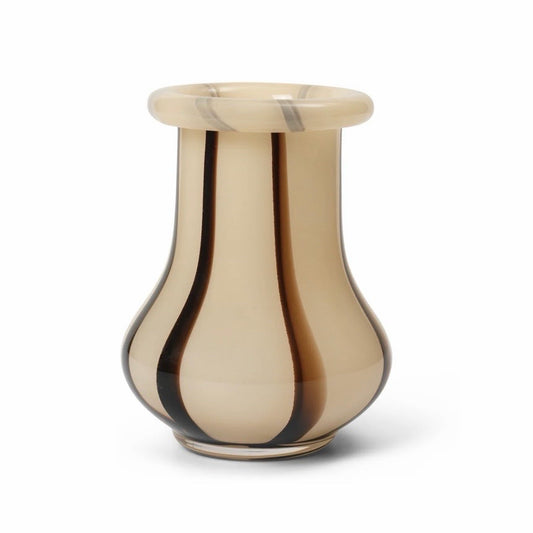 Ferm Riban Vase, 6.3"W x 6.3"D x 7.5"H
