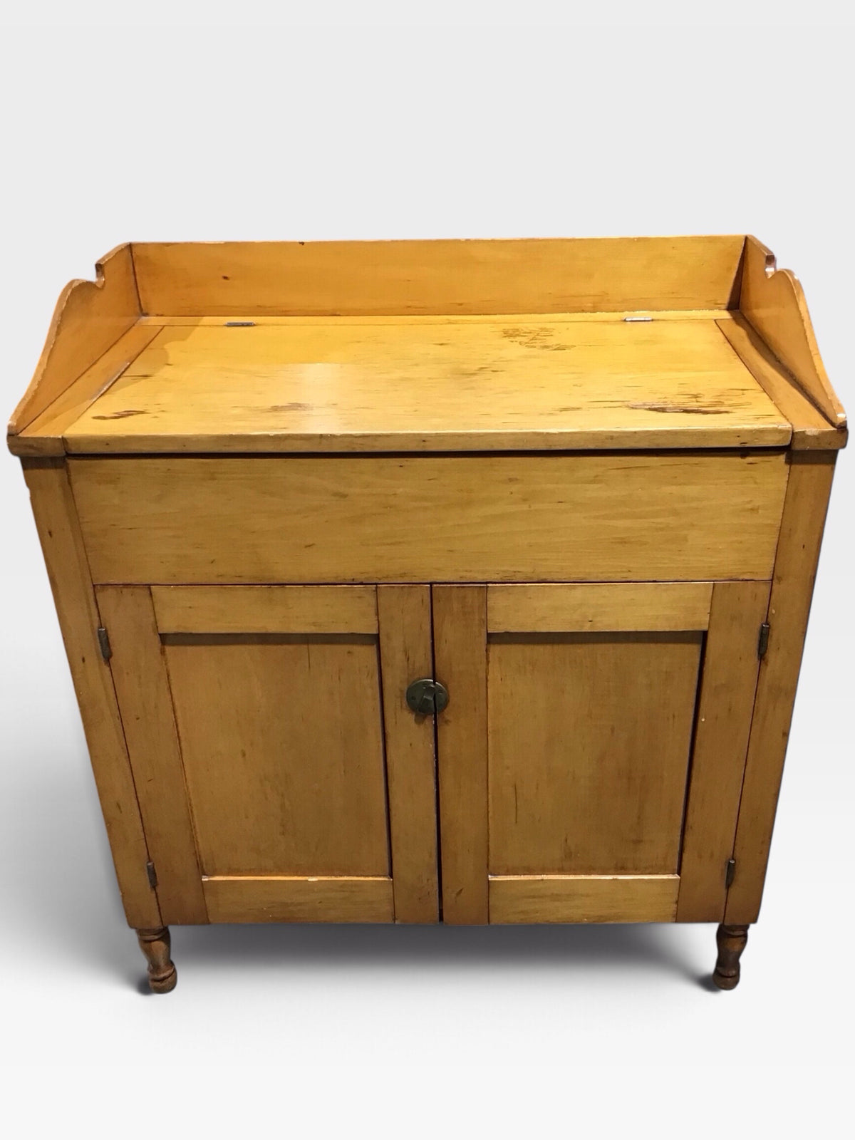 ATQ Dry Sink Cabinet, Pine, 30L x 17W x 33H