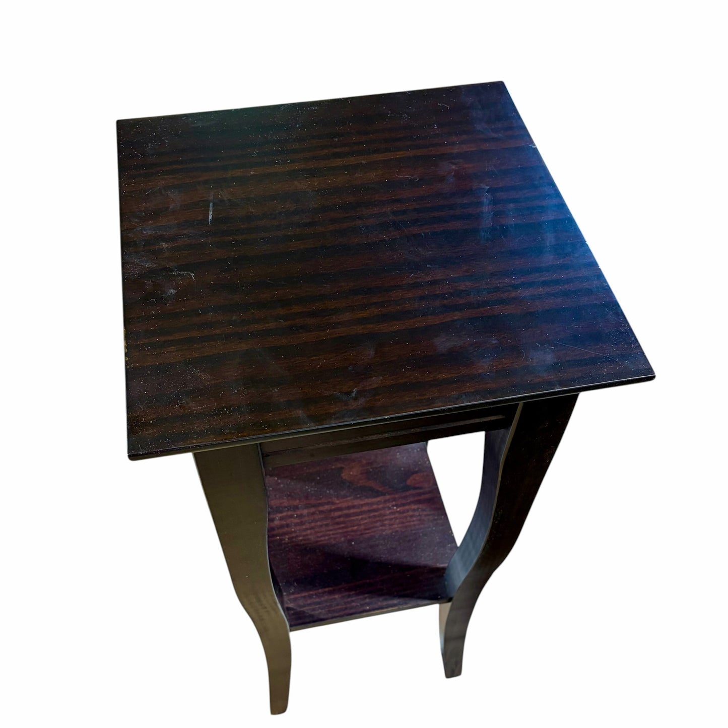2-Tier Wooden Plant Stand, 14"W x 14"D x 29.75"H
