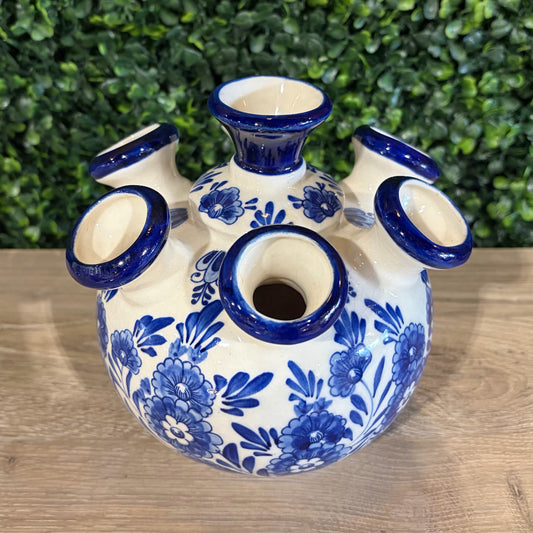 VTG Delf Ceramic Tulip Vase