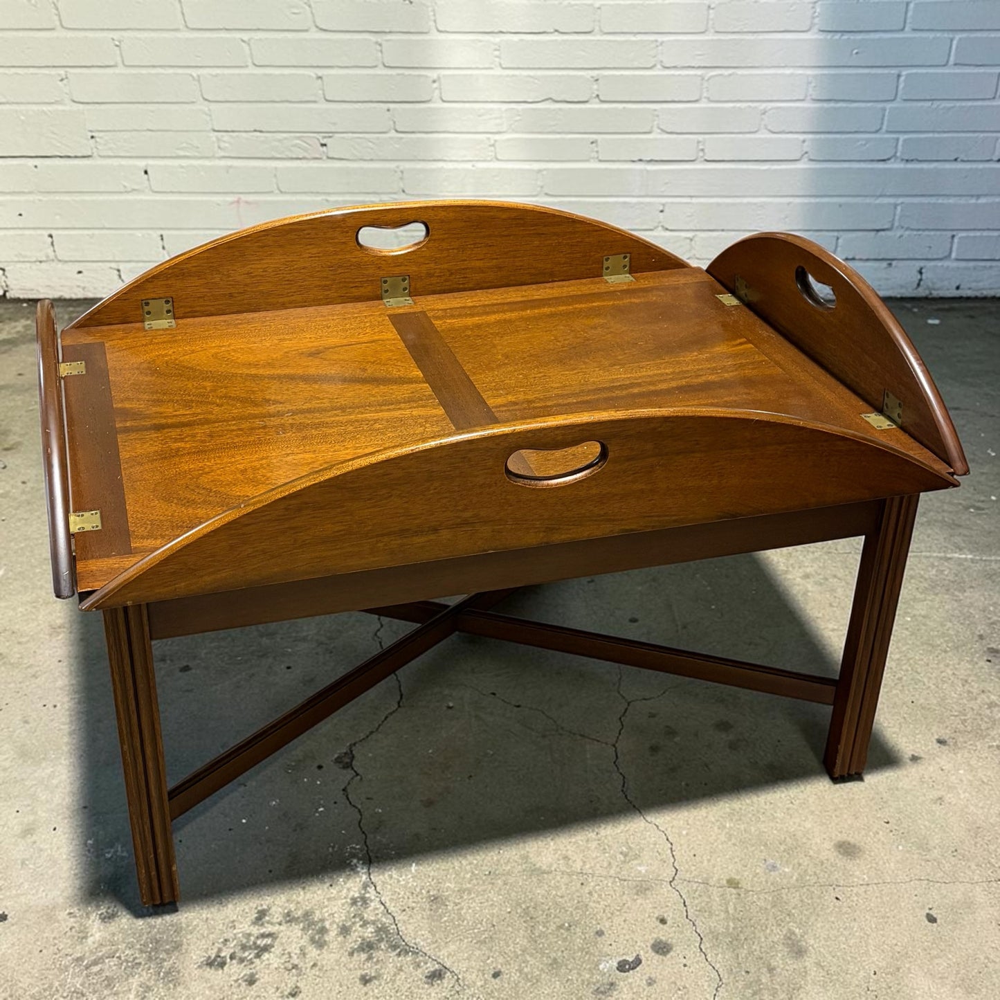 VTG "Ethan Allen" Butler's Cocktail Table, 45"W x 34"D x 16.5"H