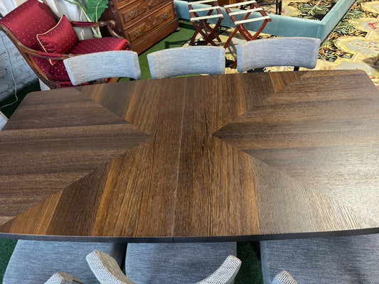 Alf  Italia "Accademia" dining table, 82"L x 39"W x30"H