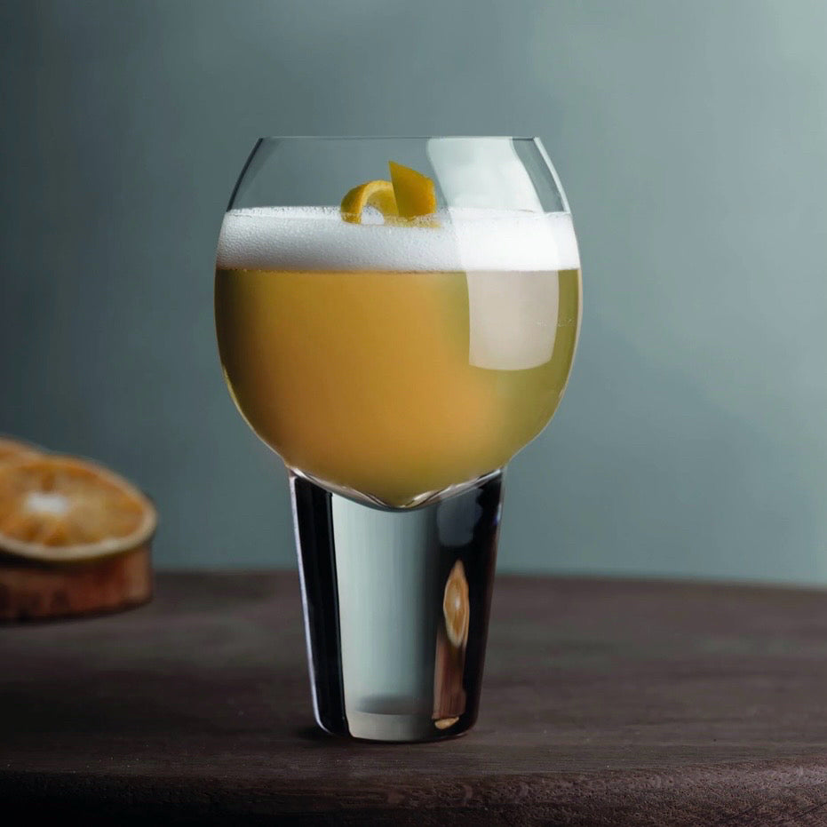 Gravity Mixed Pair Coctail Glasses, 4.5"H