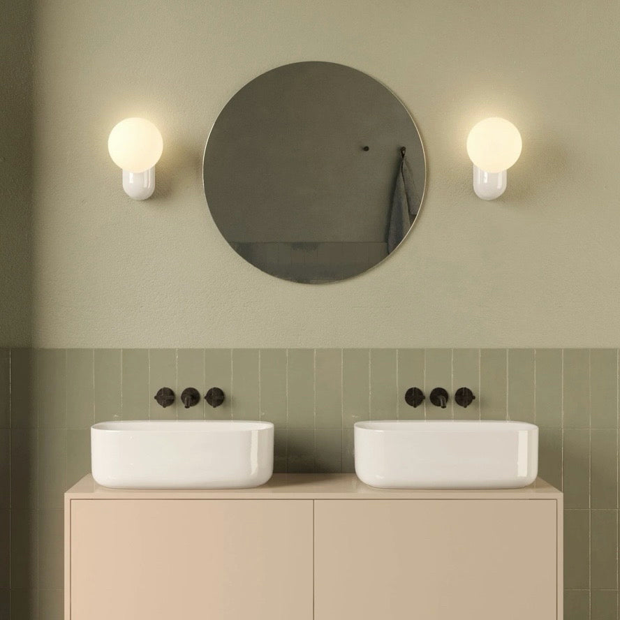 Lyra Bathroom Vanity Light, 4.75"W x 6.25"D x 7"H