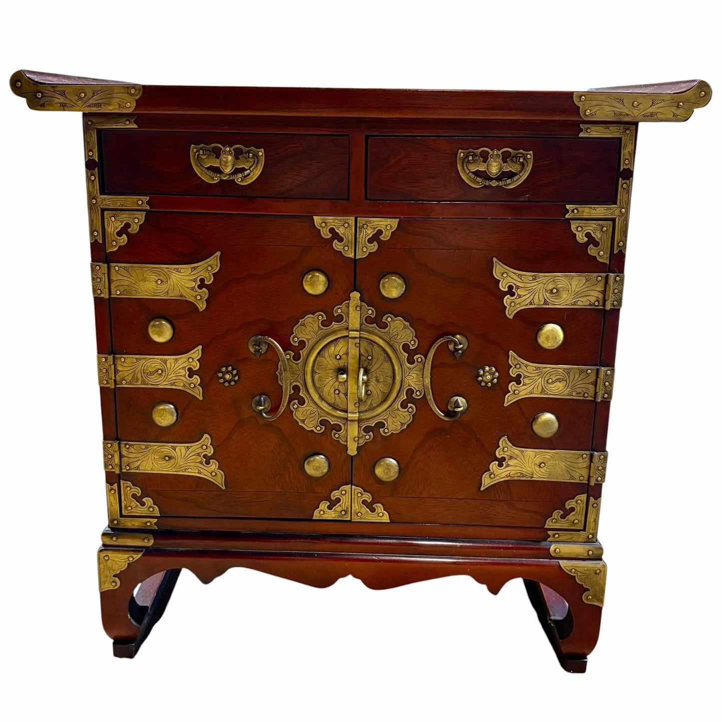 Korean Style Cabinet, 25"W x 16.25"D x 25.25"H