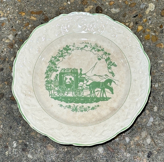 Vintage English Brambleberry plate, as is, 10"D