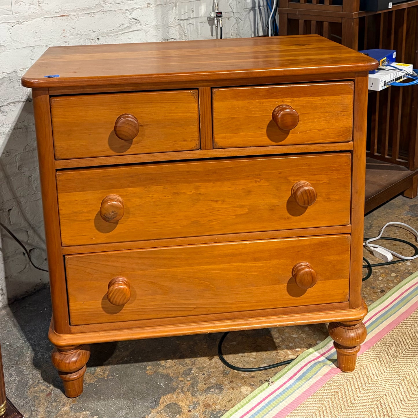 Lexington Furniture Pine 2 over 2 Drawer, 30"W x 18"D x 30"W