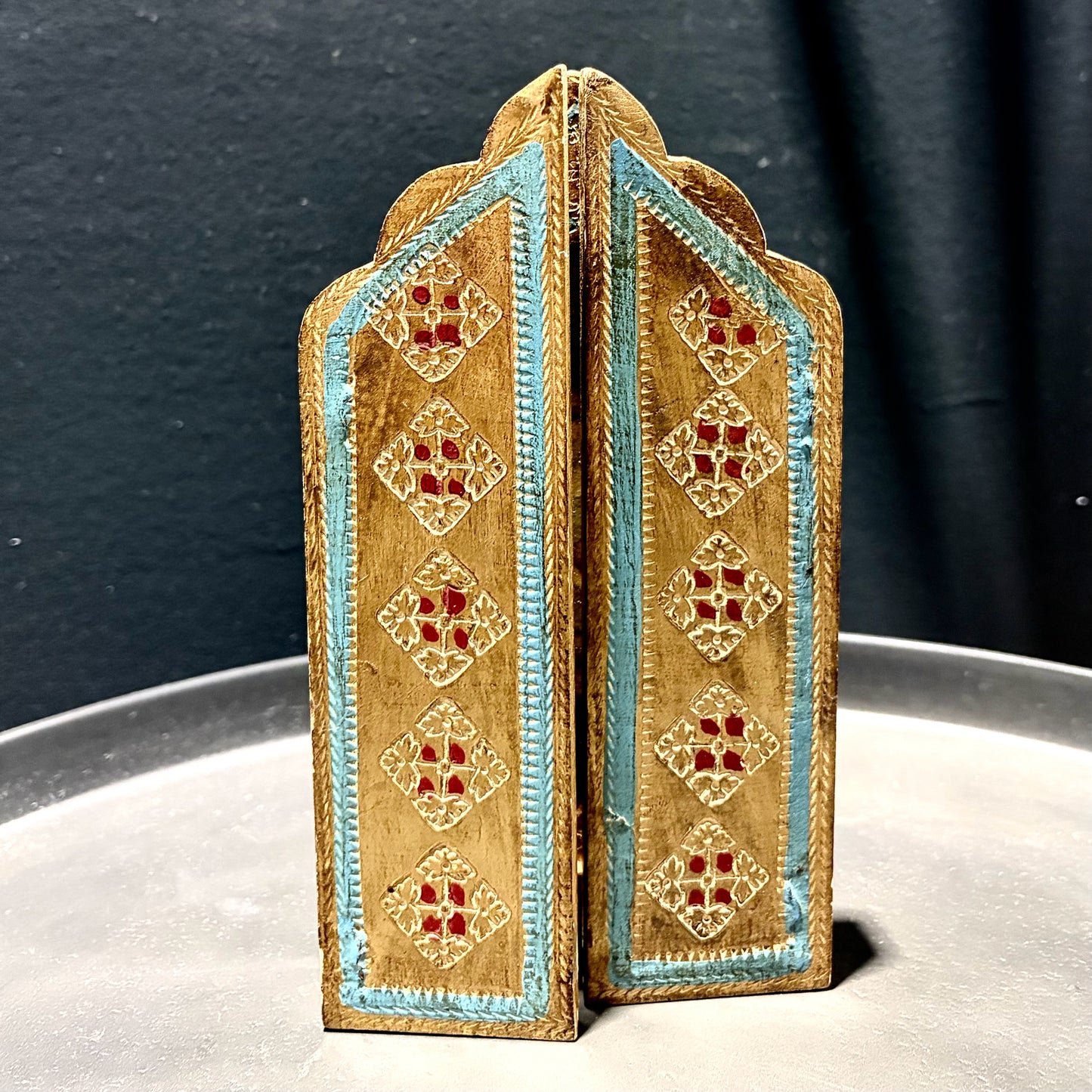 Triptych,  Madonna And  Child, 7.75"W x .25"D x 7"H