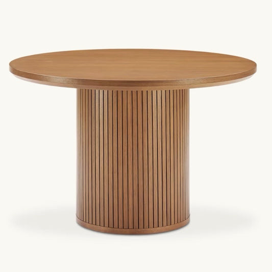 Harper Round Dining Table, 47.2"Dia x 29.9"H