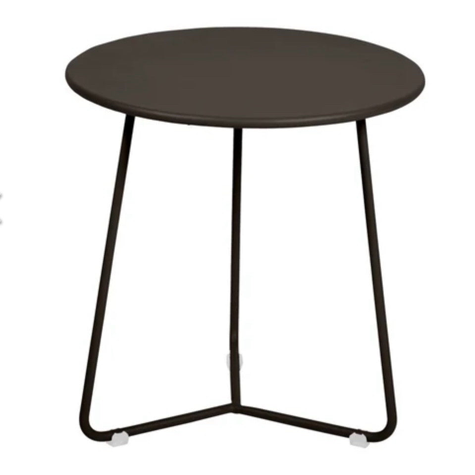 Cocotte Small Outdoor Side Table - Tonka (Textured), 13.6" W x 13.6" D x 14.2" H