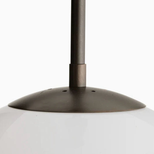 Arteriors Flagstaff Pendant, Frost Ombre Glass, 38"H x 15"W x 15"D