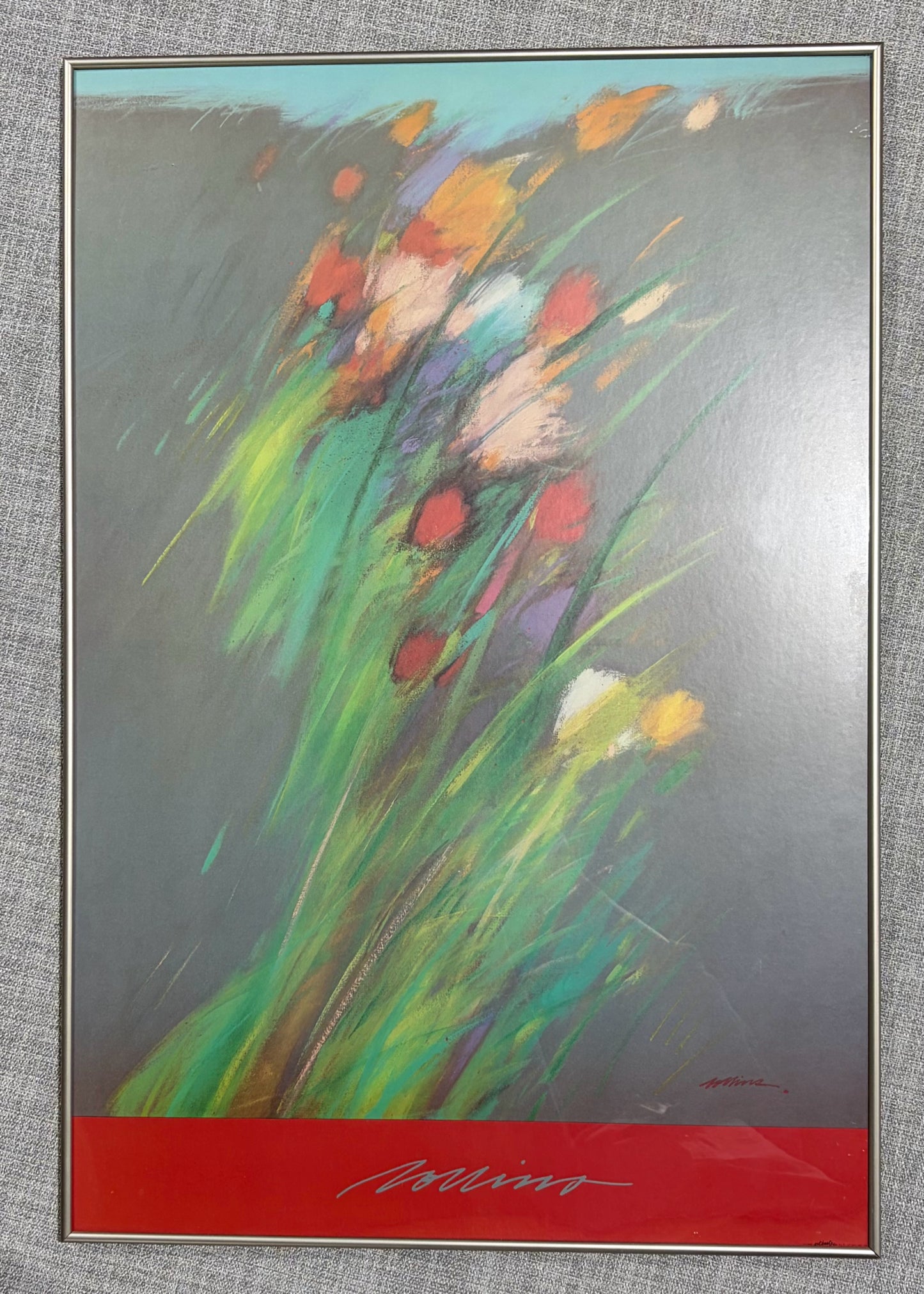 Framed Botanical Poster 25"W x 37"H