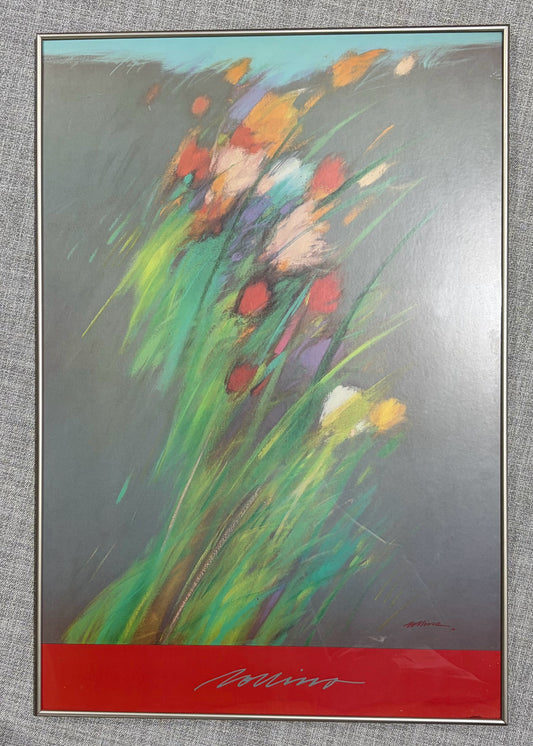 Framed Botanical Poster 25"W x 37"H