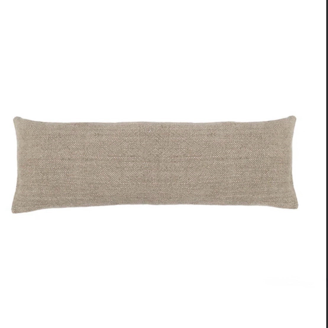 NEW Hendrick Pillow, Sand, Linen front, Cotton back, 40"W x 14"H