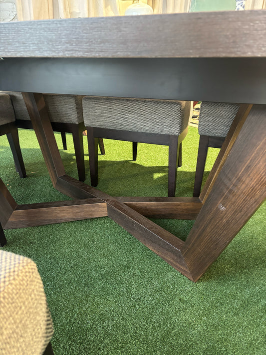 Alf  Italia "Accademia" dining table, 82"L x 39"W x30"H