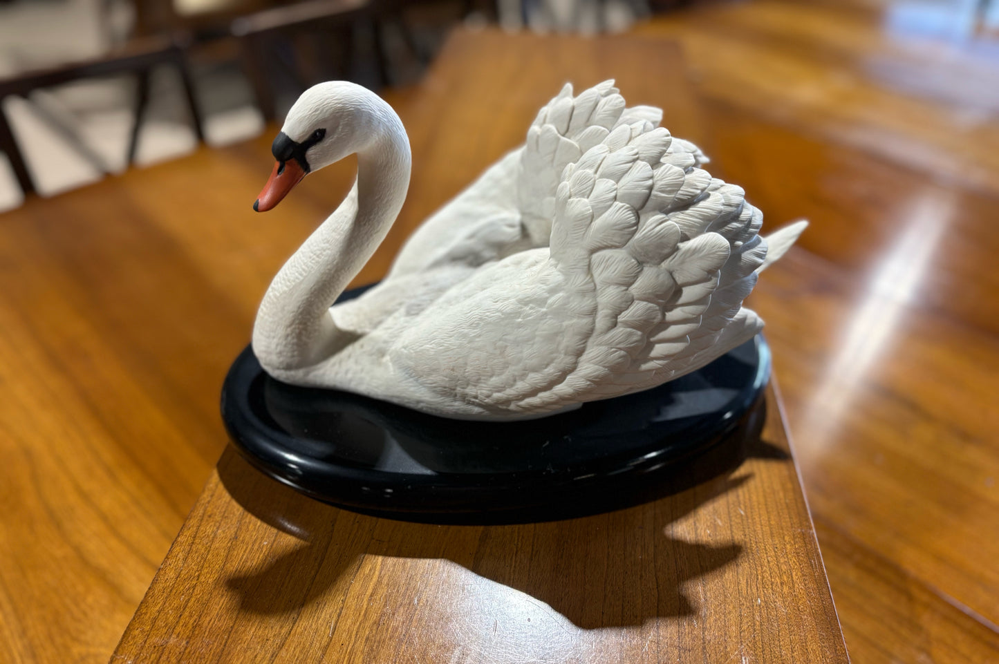 Franklin Mint "The Royal Swan" 12" W x 8"H x 7" W