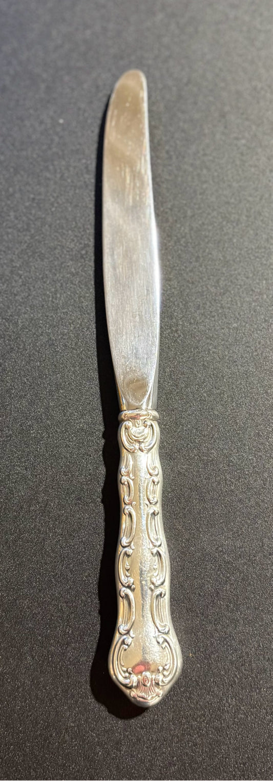 Gorham Strasbourg Knife, no mono, 9.75" L x 1" W x .75" H