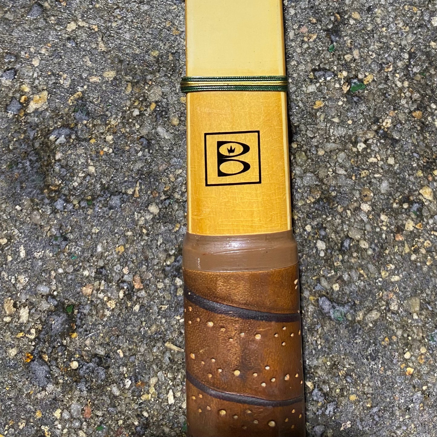 Vintage Bancroft "Collegiate" Tennis Racket,  12"W x 27"L x 2.25"D
