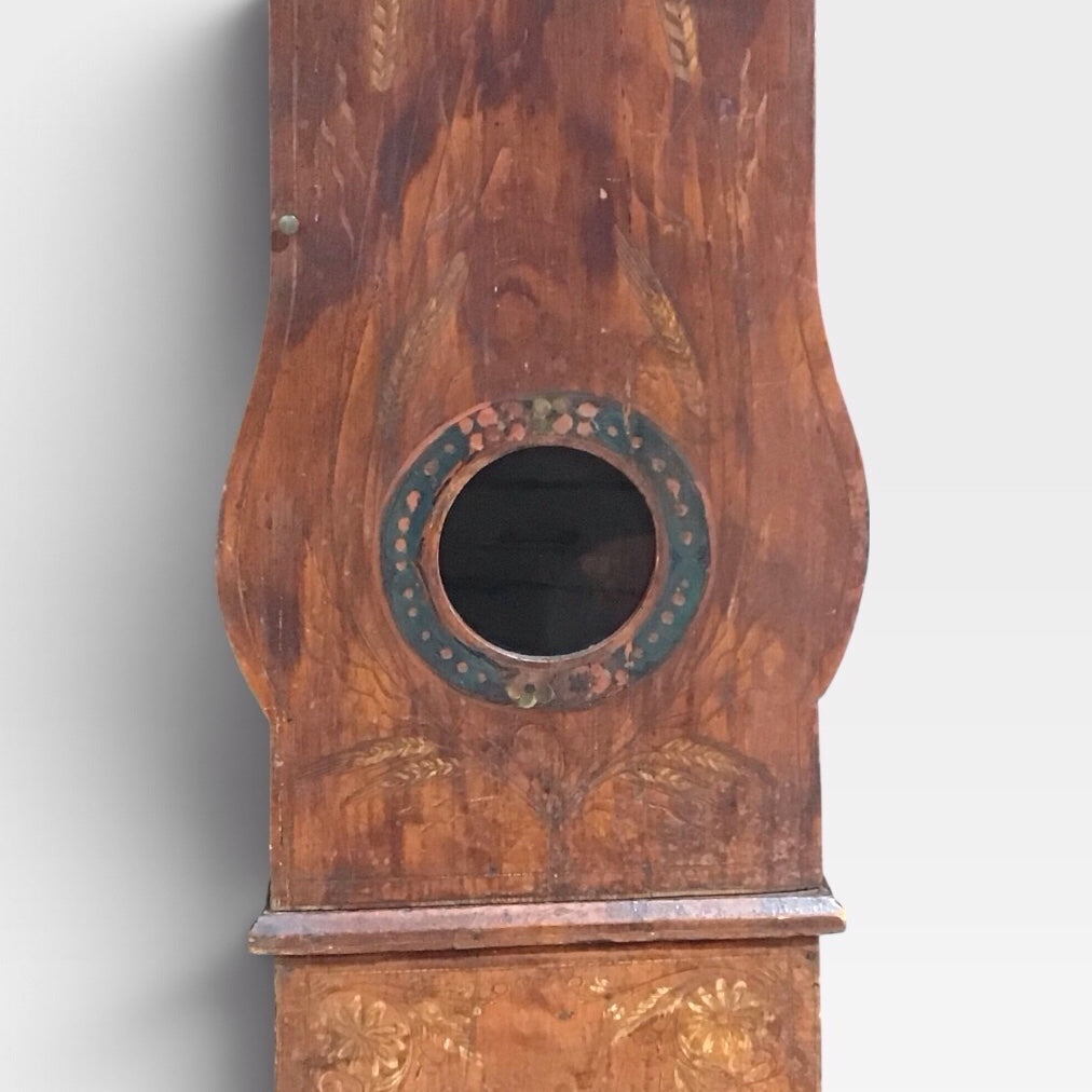 ATQ English/Scottish Longcase clock, c. 1820, decorative only, 17"W x 8"D 88"H