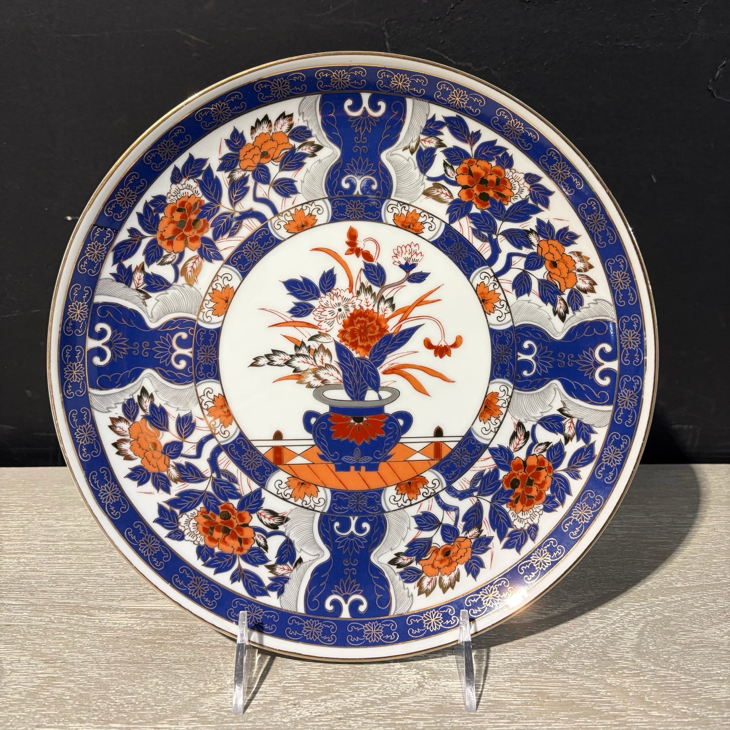 5 - 5 Piece Place Setting, "Flower Garden" by Heygill Imports, 10.5" Plate
