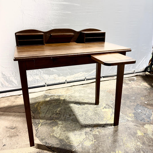 Antique Arts & Craft  Writing Desk w/Extention, 32"W x 18.5"D x 32"H