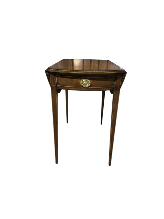 Vintage small mahogany dropleaf, 36"W x 32"D x 29"H