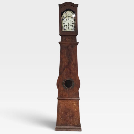 ATQ English/Scottish Longcase clock, c. 1820, decorative only, 17"W x 8"D 88"H