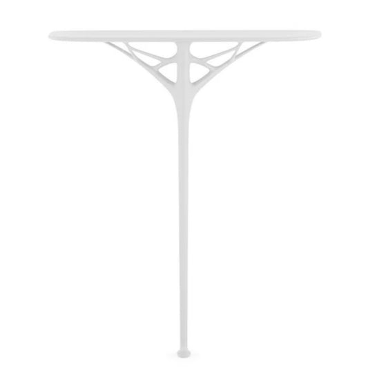 AI console by Phillippe Starck, White, 29.5" W x 9.4" D x 34.6" H