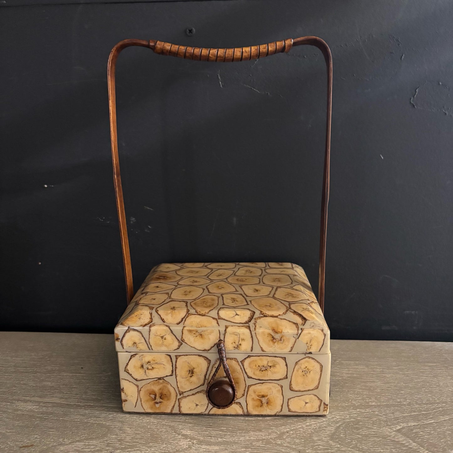 VTG Maitland-Smith Box/Purse 6" L x 6" W x 11" H