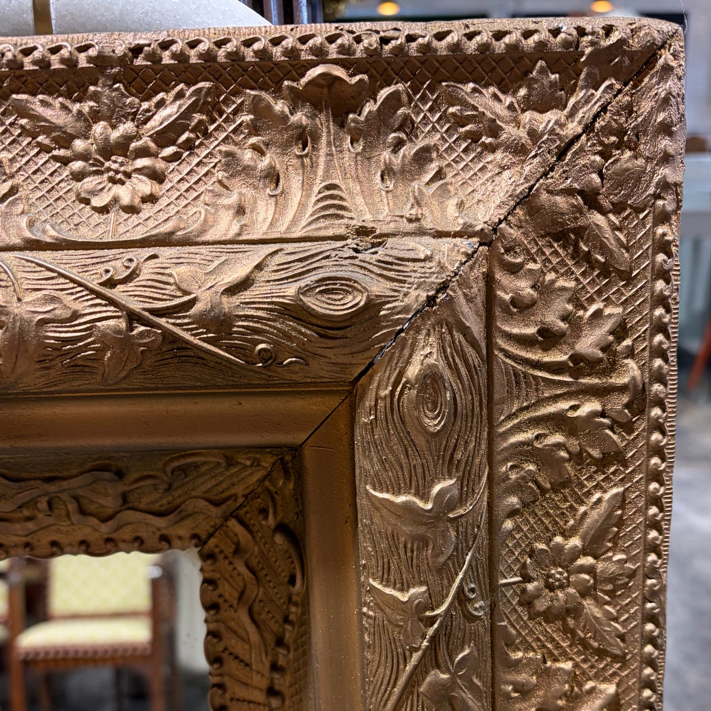 VTG Giltwood Wall Mirror, 31"W x 39"H x 2"D