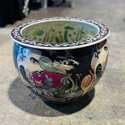 Chinoiserie Planter 14" W x 12" D x 12" H