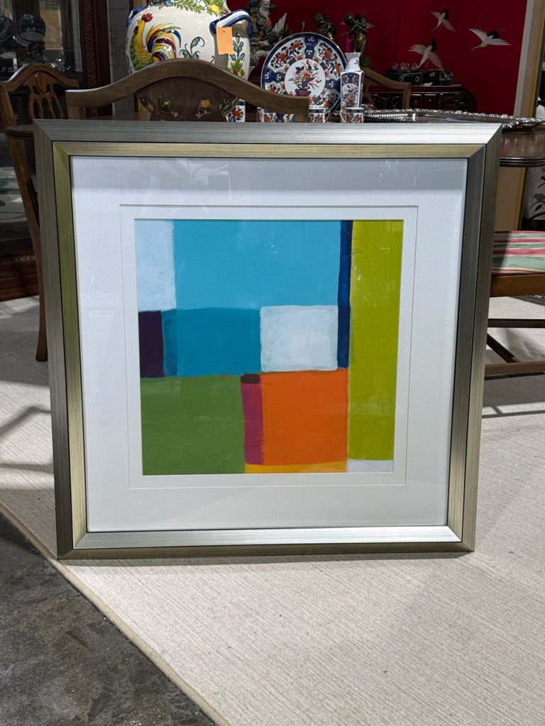 City Square ll print, 33.5"W x 33.5"H