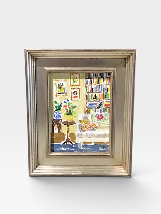 Original Jessie Mackay "Interior Series" Scene 2 10"W x 12"H