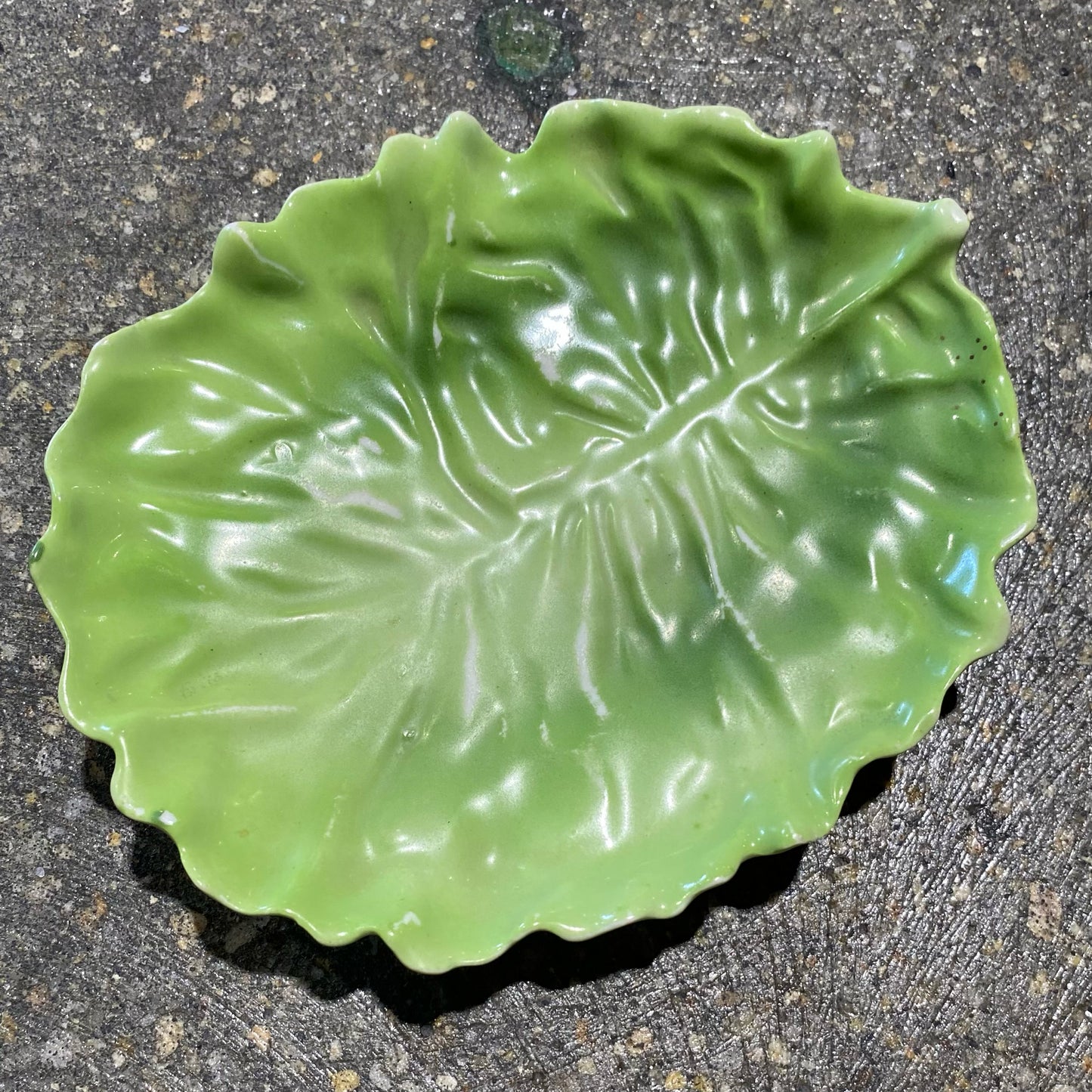 Vintage Royal Bayreuth Leaf  Dish, 5.75L x 4.5"W x .75"H
