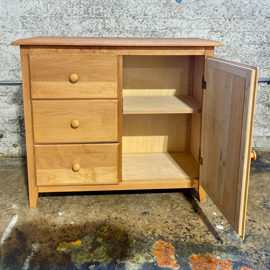 Soild Wood Cabinet, 33"W x 13"D x 28.5"H