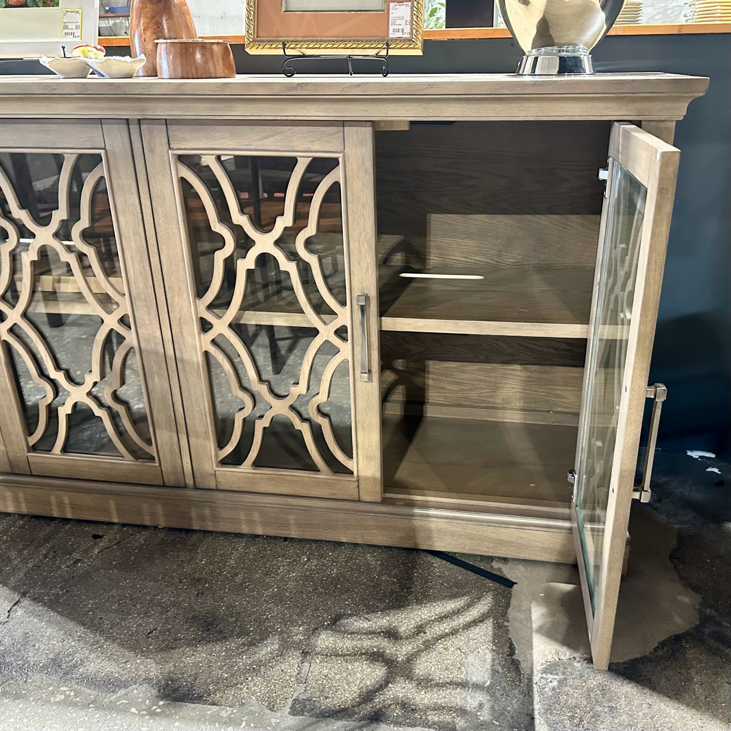 NEW Huntington Accent Console, Foremost Home, Brown, 70" L x 19" W x 34" H