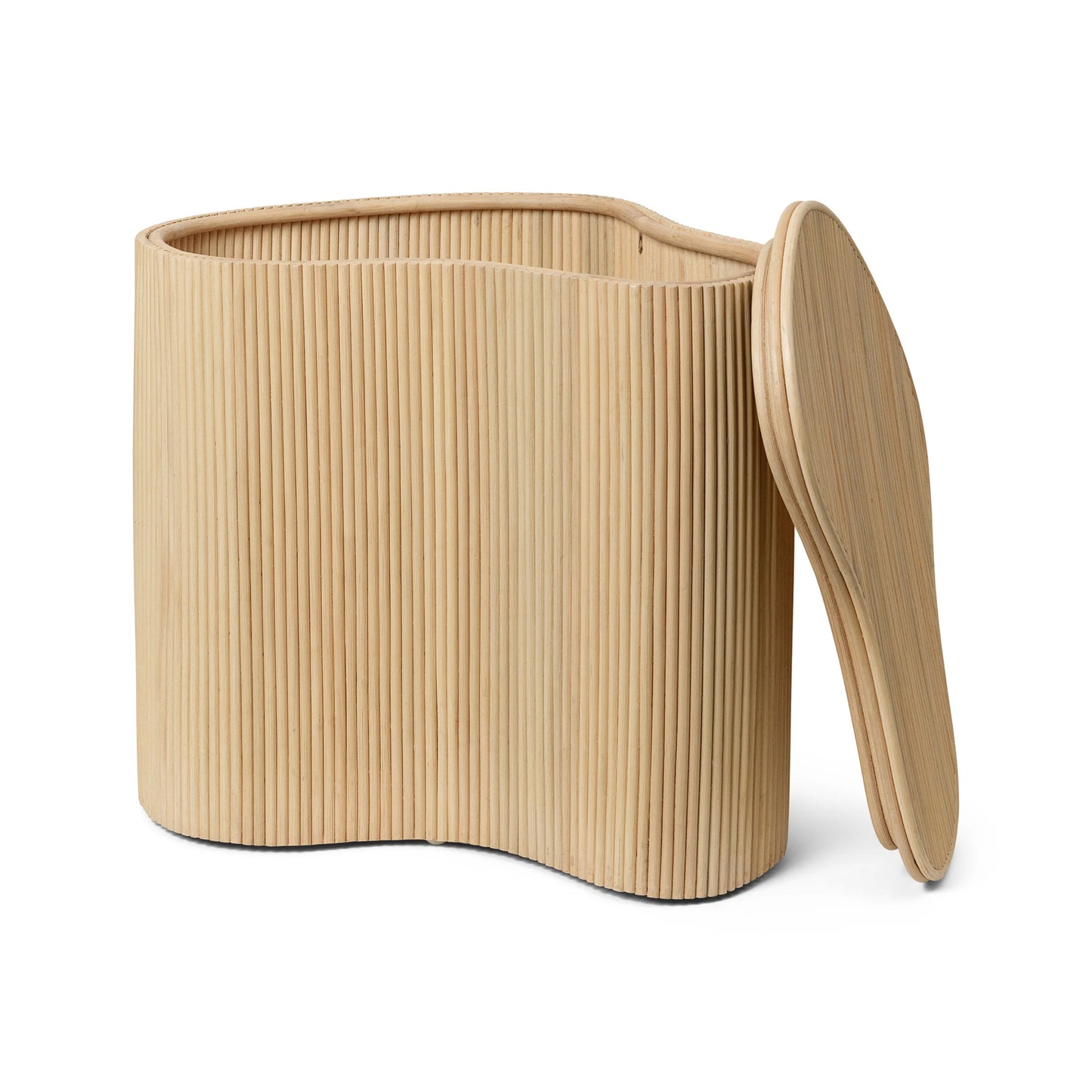 Ferm Living Isola Storage Side Table, 19" W x 18.1" D x 13.8" H