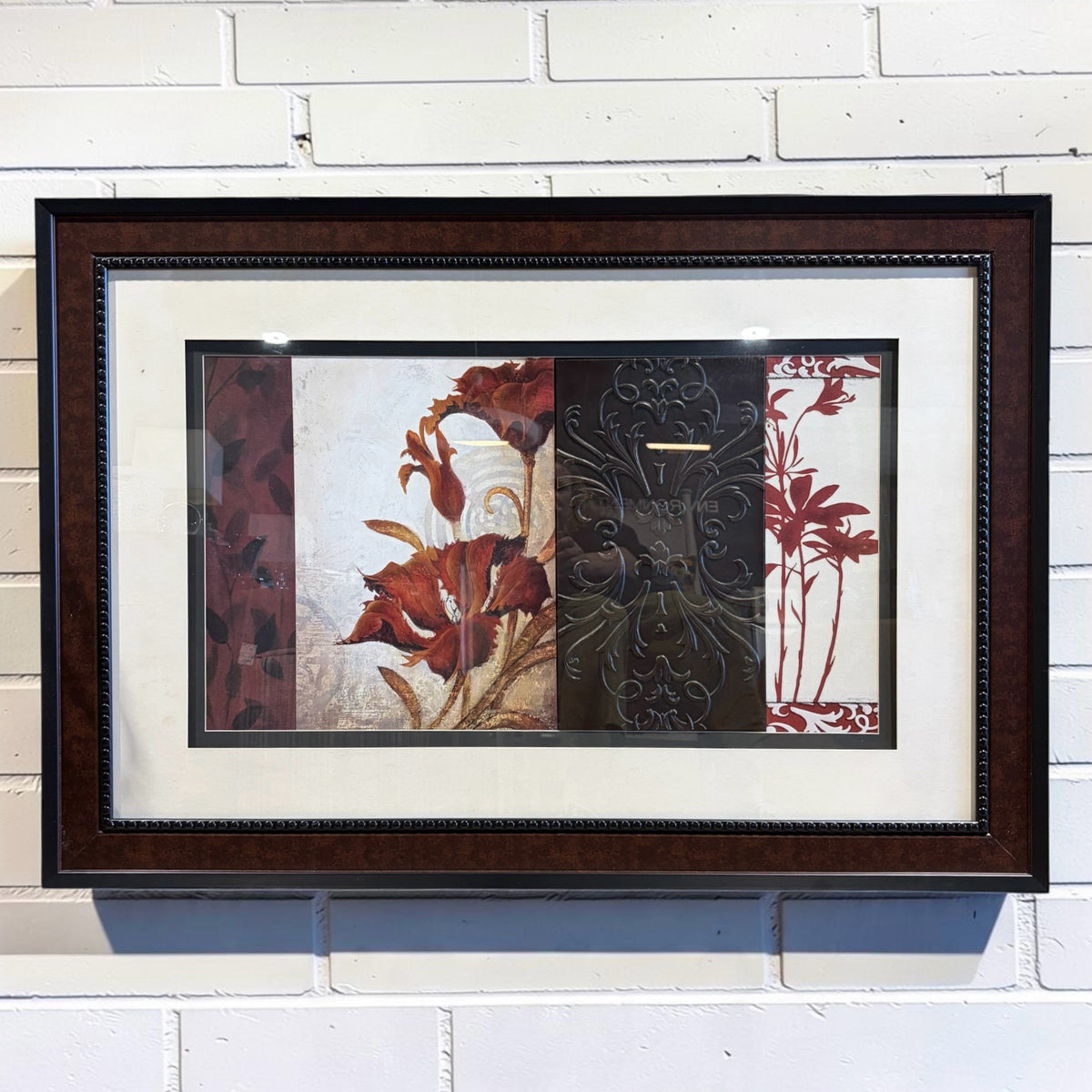 Framed Wall Art, 33"H x 48"W x 1"D