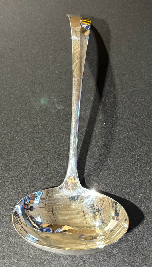 Silverplate Ladle, LP & Co, 10.5" L x 3.75" W x 2" H