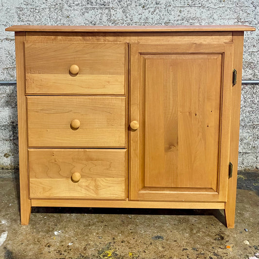 Soild Wood Cabinet, 33"W x 13"D x 28.5"H