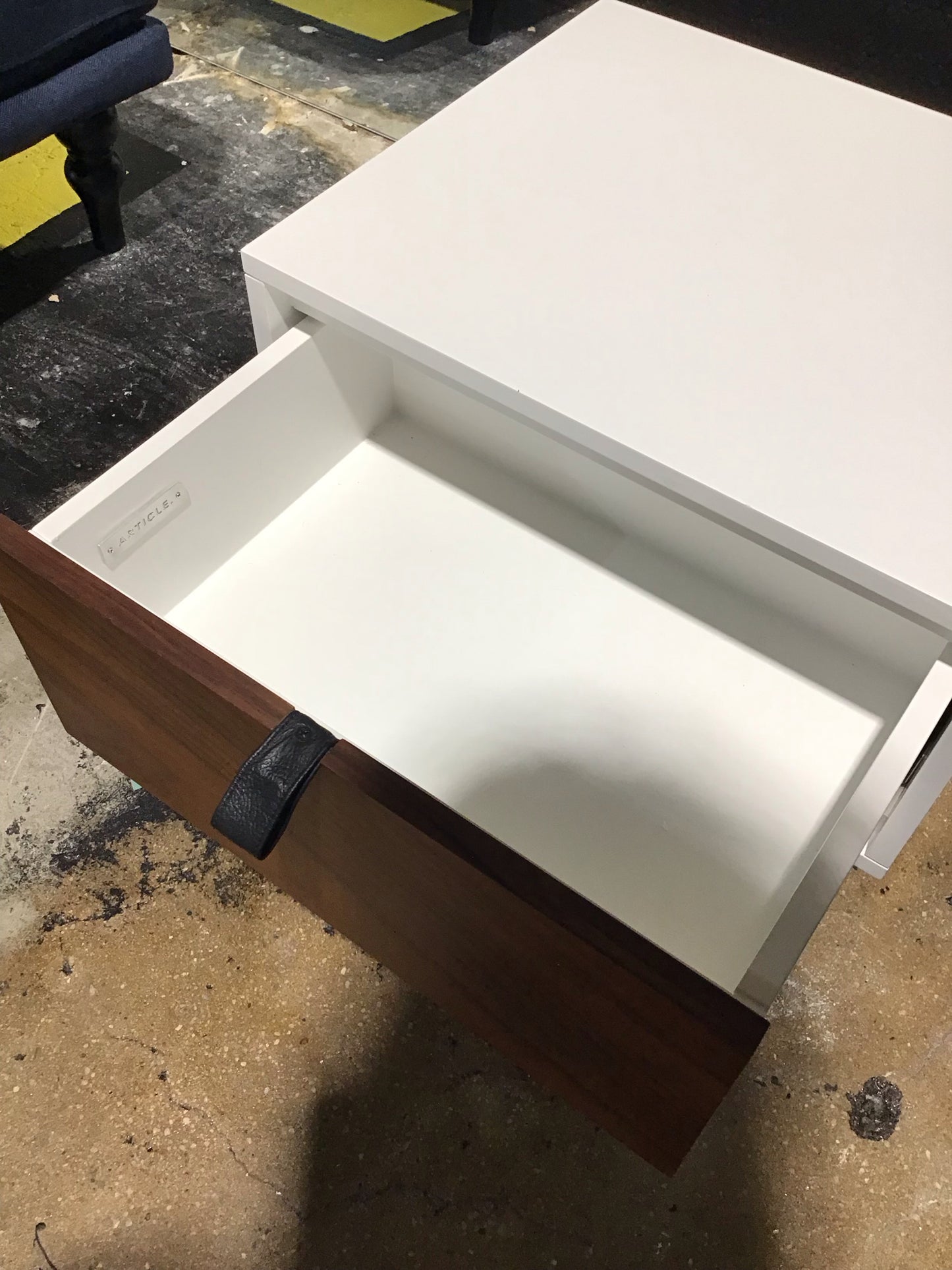 Article Envelo Nightstand 19" W x 15.5"D x18" H