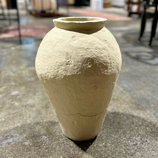 AS-IS Amber Lewis x Four Hands Olivos Paper Mache Vase